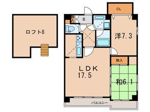 ﾖｳｺｰｽｸｳｪｱ板橋WEST(1102)の物件間取画像